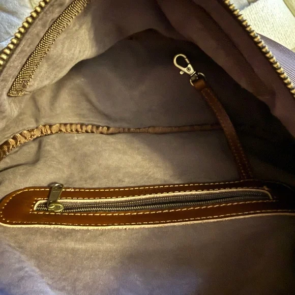 Andar Brown Crossbody Bag - Picture 5 of 5